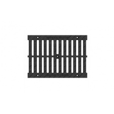 Решетка щелевая чугунная 500х185х35 DN 110