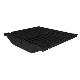 Водоотводящий лоток бетонный 1000х640х560 DN 500 с чугунной решеткой, кл.