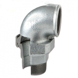 Американка чавунна кутова оцинкована Ø1/2" ВН (під прокладку) Atusa 09705003