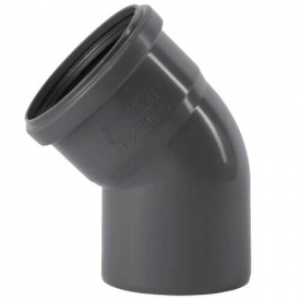 Коліно для внутрішньої каналізації Ostendorf НTsafe 45 ° 90 мм