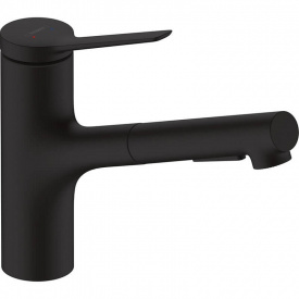 Змішувач для кухні Hansgrohe Zesis M33 150 з витяжним виливом (74800670)