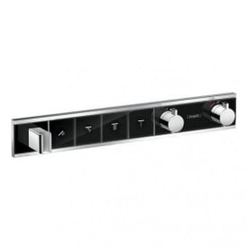 Термостат для душу Hansgrohe RainSelect із 4 кнопками (15357600)