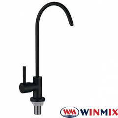 Однокран для питьевой воды черный WINMIX Mono SUS 07 Black (нержавеющая сталь) Фастов