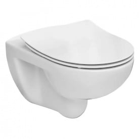 Унітаз підвісний Roca Victoria Rimless із сидінням Slim Soft-close (A34H398000)