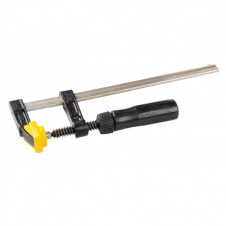Струбцина столярная MASTERTOOL тип "F" 200х50 мм 1700Н деревянная ручка DIN5117 07-0001