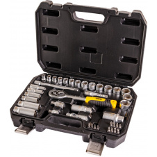 Набор ключей и насадок торцевых MASTERTOOL CRV 3/8" 39 шт 78-3039