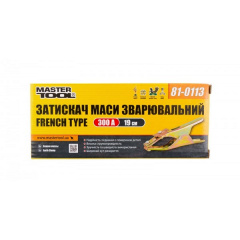 Зажим массы сварочный MASTERTOOL French type 300 А 81-0113 Киев