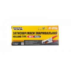 Зажим массы сварочный MASTERTOOL Holland type 300 А (резиновые ручки) 81-0114 Черкассы