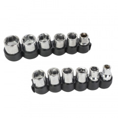 Викрутка з реверсом + торцеві насадки 1/4” 27шт CrV SIGMA (4002121) Житомир