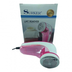 Машинка для видалення катишків Surker Sk-681 з USB-шнуром 3 Вт Рожевий/Білий Прилуки