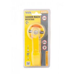 Затискач маси магнітний MASTERTOOL 4.5 кг діаметр 50 мм 200 А 81-0192 Запоріжжя