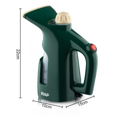 Ручной отпариватель для одежды RAF R.1161 0.2L 800W Green (3_03756) Ладан