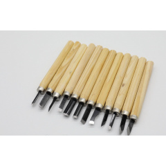Набор фигурных резцов (стамески) по дереву Wood carving set 12 штук Киев