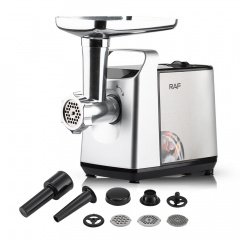 Электрическая мясорубка Haeger HG-3396 с функцией реверс 2500W Black-Grey (3_03480) Черноморск