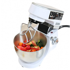 Міксер-тестоміс планетарний BOMA BM-801 з металевою чашею 7L 1600W White (3_01589) Нововолинськ