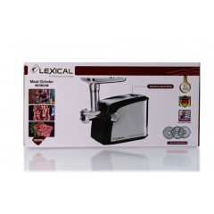 Электрическая мясорубка Lexical LMG-2001 с функцией реверс 1000W Black-Gray (3_01531) Акимовка