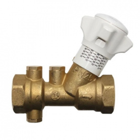 Балансувальний клапан Giacomini R206BY015 Ду 25 із зливом