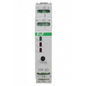 Беспроводное реле управления F&F STR-3D 100-265В AC/DC АC-1/АC-3 8А