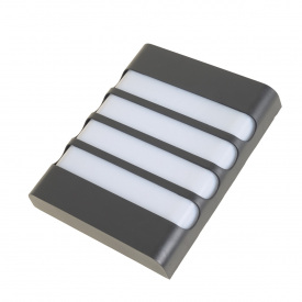 LED подсветка Brille Пластик 20W AL-297 Черный 34-343