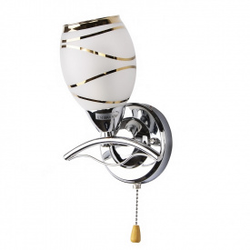 Бра с выключателем Классическое Brille 40W LK-242 Хром