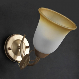 Бра Флористика Brille 60W LK-528 Золотистый