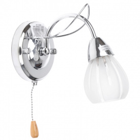 Бра с выключателем Классическое Brille 40W BR-366 Хром