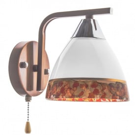 Бра Классическое Brille 60W LK-608 Коричневый