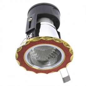 Светильник потолочный встроенный Brille 60W VDL-25 Золотистый