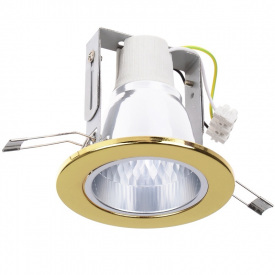 Светильник потолочный встроенный Brille 60W VDL-25 Латунь