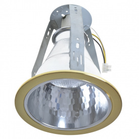 Светильник потолочный встроенный Brille 60W VDL-60 Латунь