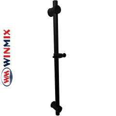 Душевая стойка черная с нержавеющея стали Winmix BAR-SUS-003 BLACK, без шланги и лейки Полтава