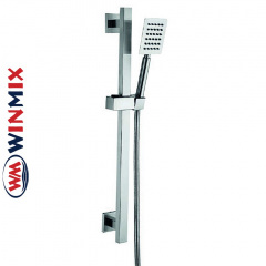 Душевая стойка с нержавеющея стали Winmix SET BAR-SUS-002, с лейкой и шлангом Житомир