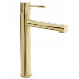 Змішувач для умивальника Rea Tess Високий Золото (REA-B8803)