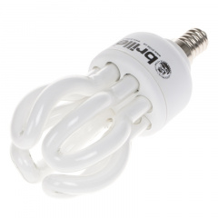 Лампа энергосберегающая Brille Стекло 15W Белый 126908 Сарни