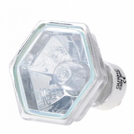 Лампа галогенная Brille Стекло 50W Хром 126199