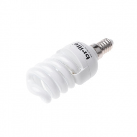Лампа энергосберегающая Brille Стекло 13W Белый 128092