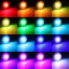 RGB лампочка на пульті CNV E27 LED 5Вт 16 кольорів Краматорськ