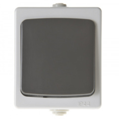 Выключатель Fora IP44 Серый 136188 Черкаси