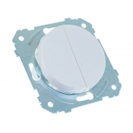 Выключатель Brille WB-2V Белый 42-271