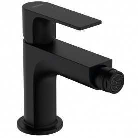 Смеситель для биде Hansgrohe Rebris E с донным клапаном pop-up, Matt Black (72211670)