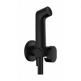 Гигиенический душ-комплект Hansgrohe S EcoSmart+ на холодную воду, Matt Black (29230670)