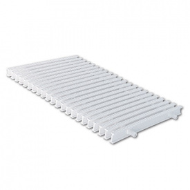 Aquaviva Переливная решетка Aquaviva KC-25 Classic с двойным соединением 245x25 мм (белая)