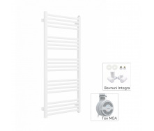 Полотенцесушитель комбинированный Terma Fiona 1140x530 White тен MOA + вентиль Integra