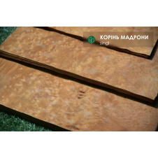 Шпон корень Мадрона 0,6 мм - Singl