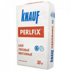 Клей гипсовый монтажный Knauf Perlfix 30 кг Ровно