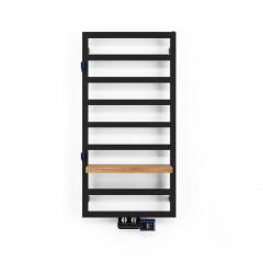Рушникосушка водяна Terma Grid 990x500 Black mat Краматорськ