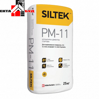 Siltek PM-11 штукатурка Силтек цементная стартовая машинного