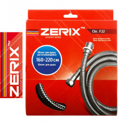 Шланг для душа растяжной Zerix на подшипнике F22 1,60 м Полтава