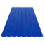 Профнастил 2x0,95 0,3 мм синий Весёлое