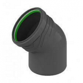 Коліно каналізаційне ASG HTR 75х87,5°